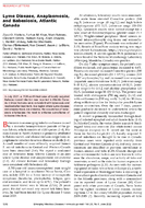 Lyme Disease Anaplasmosis and Babesiosis Atlantic Canada