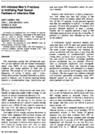 HIVinfected mens practices in notifying past sexual partners of infection risk