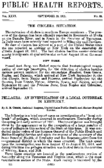 Weekly Reports for SEPTEMBER 22 1911