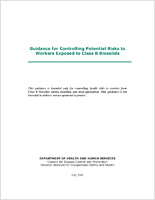 Guidance for Controlling Potential Risks to Workers Exposed to Class B Biosolids