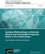 Updated Methodology to Estimate Overall and Unintended Pregnancy Rates in the United States