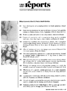 Public Health Reports  v 93 no 3 SeptemberOctober 1978  table of contents