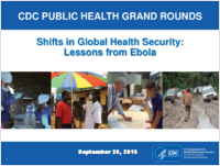 Shifts in Global Health Security Lessons from Ebola