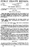 Weekly Reports for OCTOBER 27 1911