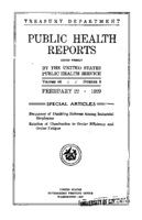 Public Health Reports  v 44 no 8  cover