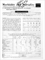 Morbidity and Mortality Weekly Report Vol 12 No 45 for Release November 15 1963
