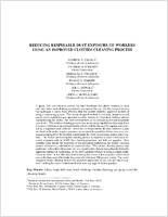 Reducing Respirable Dust Exposure of Workers using an Improved Clothes Cleaning Process