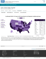 Confirmed COVID19 Cases in US Correctional and Detention Facilities by State December 7 2020