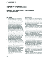 Healthy Workplaces Chapter 13 of Making Health Places Second Edition 2022