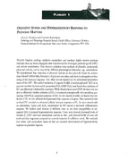 Oxidative Stress and Hypersensitivity Response to Phenolic Haptens