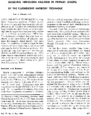 Detecting Treponema pallidum in primary lesions by the fluorescent antibody technique