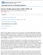 Excess Deaths Associated with COVID19 Provisional Death Counts for Coronavirus Disease COVID19 20200812