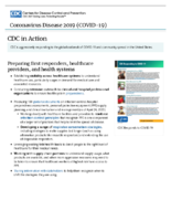 CDC in action May 11 2020