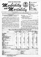 Morbidity and Mortality Weekly Report Vol 22 No 11 week ending March 17 1973