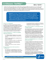 14Dioxano ToxFAQsTM  CAS n 123911