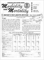 Morbidity and Mortality Weekly Report Vol 14 No 11 week ending March 20 1965
