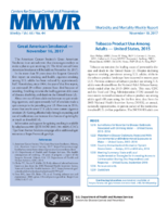 MMWR Morbidity and Mortality Weekly Report Vol 66 No 44 November 10 2017