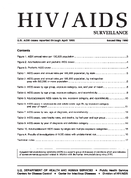 HIVAIDS Surveillance US AIDS cases reported through April 1990