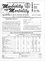 Morbidity and Mortality Weekly Report Vol 17 No 14 week ending April 6 1968