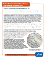 National Enteric Disease Surveillance  COVIS annual summary 2011