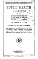 Public Health Reports  v 53 no 50  cover