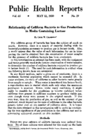 Weekly Reports for MAY 12 1950