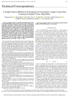 A SingleCamera Method for Estimating Lift Asymmetry Angles Using Deep Learning Computer Vision Algorithms