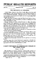 Weekly Reports for MARCH 20 1931
