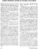 Accident Prevention Activities Of The Public Health Service