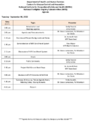 National Institute for Occupational Safety and Health NIOSH National Firefighter Registry Subcommittee NFRS agenda  Tuesday September 06 2022