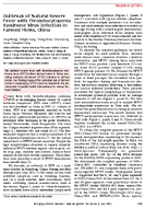Outbreak of Natural Severe Fever with Thrombocytopenia Syndrome Virus Infection in Farmed Minks China
