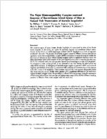 The major histocompatibility complexrestricted response of recombinant inbred strains of mice to natural tick transmission of Borrelia burgdorferi