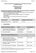 National Conversation on Public Health and Chemical Exposures Leadership Council Meeting 2 Summary Teleconference January 29 2010 Final Document 040110