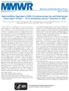 Racial and Ethnic Disparities in COVID19 Incidence by Age Sex and Period Among Persons Aged 25 Years  16 US Jurisdictions January 1December 31 2020