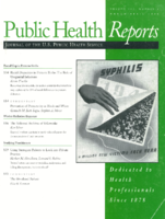 Public Health Reports  v 111 no 2  cover