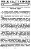 Public health reports  v 47 no 32 AUGUST 5 1932