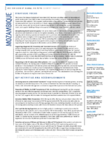 CDC Division of Global HIV  TB Country Profile Mozambique July 2018