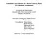 Interstitial Lung Disease in a Nylon Flocking Plant An Exposure Assessment