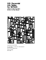 US decennial life tables for 197981 volume II number 32 New Mexico