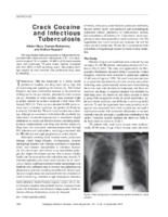 Crack Cocaine and Infectious Tuberculosis