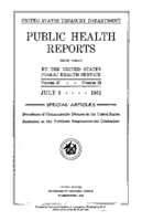 Public Health Reports  v 47  no 28  cover