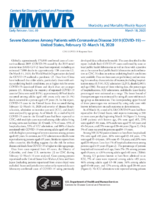 Severe Outcomes Among Patients with Coronavirus Disease 2019 COVID19  United States February 12March 16 2020