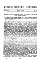 Weekly Reports for MARCH 31 1911