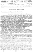 Abstract of sanitary reports  v V no 18 May 2 1890