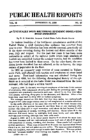 Weekly Reports for NOVEMBER 21 1930