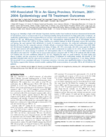 HIVAssociated TB in An Giang Province Vietnam 20012004 Epidemiology and TB Treatment Outcomes