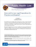 Ebola and the Law Legal Preparedness for Physicians and Hospitals