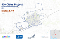 500 Cities Project Local Data for Better Health 2016 Midland TX