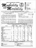 Morbidity and Mortality Weekly Report Vol 23 No 30 week ending July 26 1974