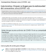 Gua Interina Prepare Su Hogar Para La Enfermedad Del Coronavirus 2019 COVID19 3 de marzo de 2020